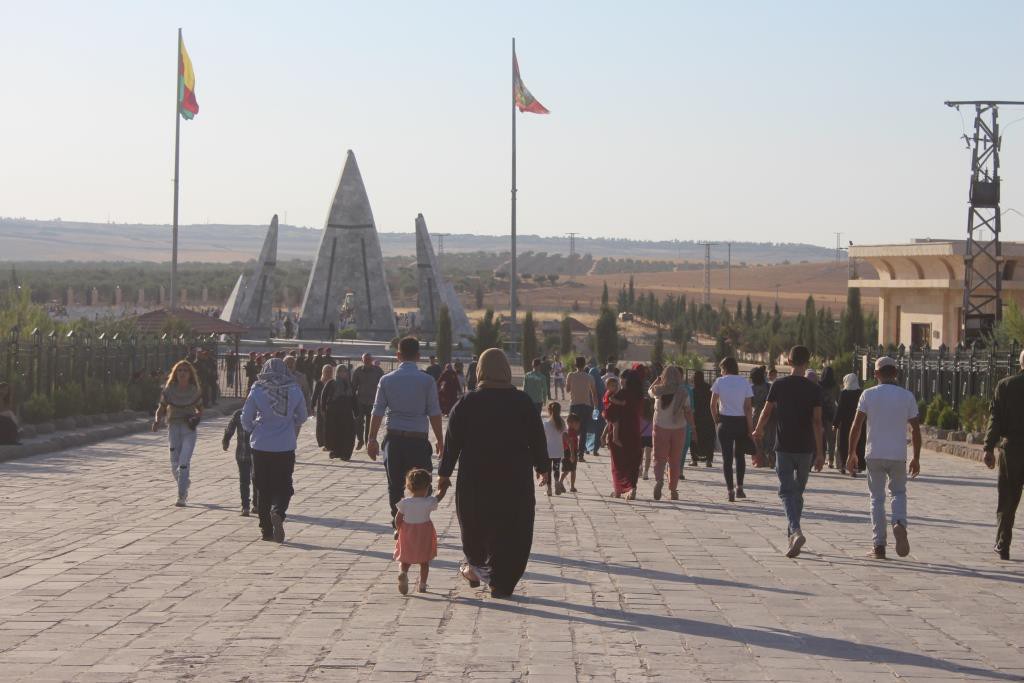 Maertyrer Dicle Friedhof in Kobane